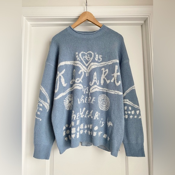 Anthropologie Scotch & Soda Jacquard Crew-Neck Sweater (Size L) - NWT - Picture 5 of 6